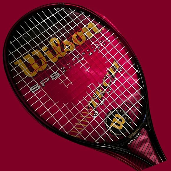 Wilson SPS Tech Court Power Series Tennis Racquet Oversize 4 1/2" L4 Cover - Picture 2 of 8
